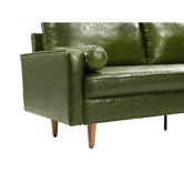 Mikasa Furniture Blackburn 2.5 Seater Faux Leather Sofa