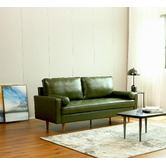 Mikasa Furniture Blackburn 2.5 Seater Faux Leather Sofa
