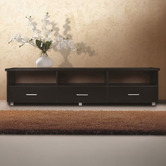 Mikasa Furniture 178cm Black Zanda TV Unit