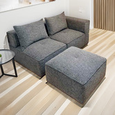 Mikasa Furniture Rhodes 3 Seater Modular Sofa Set with Ottoman