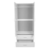 Mikasa Furniture Brooklyn 2 Door 2 Drawer Wardrobe