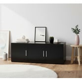 Mikasa Furniture Gabhan 3 Door Storage Cabinet
