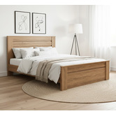 Mikasa Furniture Dark Oak Maddington Bed Frame