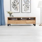 Mikasa Furniture 160cm Gael 3 Drawer Entertainment Unit