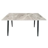Mikasa Furniture Ildar Marble-Look Dining Table