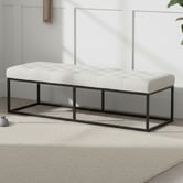 Mikasa Furniture Jia Upholstered Ottoman Bench