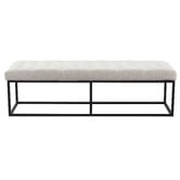Mikasa Furniture Jia Upholstered Ottoman Bench