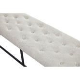 Mikasa Furniture Jia Upholstered Ottoman Bench