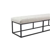 Mikasa Furniture Jia Upholstered Ottoman Bench