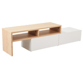 Mikasa Furniture Jayda 2 Drawer Extendable TV Unit