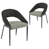 Mikasa Furniture Kiesha Upholstered Dining Chairs