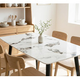 Mikasa Furniture Injoe Marble-Look Dining Table