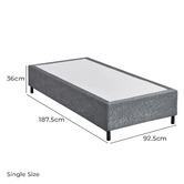 Mikasa Furniture Homer Bed Base