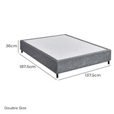Mikasa Furniture Homer Bed Base
