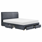 Mikasa Furniture Ishtar Bed Frame with 4 Drawer Storage