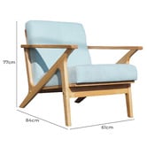 Mikasa Furniture Bis Upholstered Accent Chair