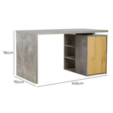 Mikasa Furniture Tim Study Desk