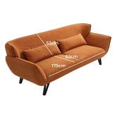Mikasa Furniture Cyrus 3 Seater Sofa