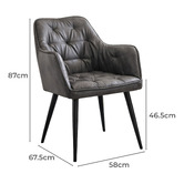 Mikasa Furniture Lana Dining Chairs