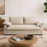 Mikasa Furniture Isabella 2 Seater Double Sofa Bed with Mattress