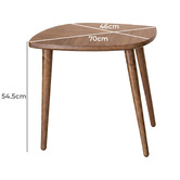 Mikasa Furniture 3 Piece Berry Nesting Coffee Table Set