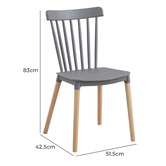 Mikasa Furniture Gelina Dining Chairs