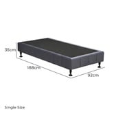 Mikasa Furniture Selwyn Velvet Bed Base