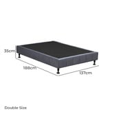 Mikasa Furniture Selwyn Velvet Bed Base