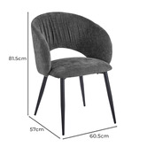 Mikasa Furniture Kayley Upholstered Dining Chairs