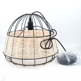 Mikasa Furniture Aven Rattan Pendant Light