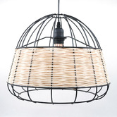 Mikasa Furniture Aven Rattan Pendant Light