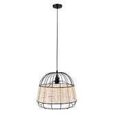 Mikasa Furniture Aven Rattan Pendant Light