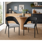 Mikasa Furniture Kiesha Upholstered Dining Chairs