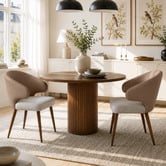 Mikasa Furniture Kai Faux Leather Dining Chairs