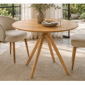 Mikasa Furniture Kian Round Dining Table
