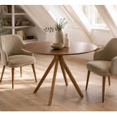 Mikasa Furniture Kian Round Dining Table