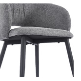 Mikasa Furniture Kayley Upholstered Dining Chairs