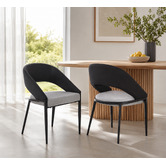 Mikasa Furniture Kiesha Upholstered Dining Chairs