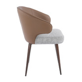Mikasa Furniture Kai Faux Leather Dining Chairs
