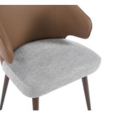 Mikasa Furniture Kai Faux Leather Dining Chairs