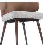 Mikasa Furniture Kai Faux Leather Dining Chairs