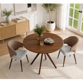 Mikasa Furniture Kai Faux Leather Dining Chairs