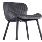 Mikasa Furniture Kendra Velvet Dining Chairs
