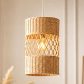 Mikasa Furniture Theron Rattan Pendant Light