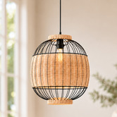 Mikasa Furniture Nova Rattan Pendant Light