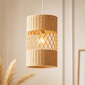 Mikasa Furniture Theron Rattan Pendant Light