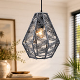 Mikasa Furniture Soren Rope Pendant Light