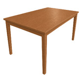 Mikasa Furniture 4 Seater Berryl Rubberwood Dining Table &amp; Chair Set