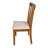 Mikasa Furniture 6 Seater Berryl Rubberwood Dining Table &amp; Chair Set