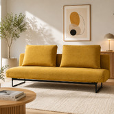 Mikasa Furniture Roscoe 3 Seater Double Sofa Bed